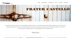 Desktop Screenshot of fratercastello.org