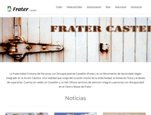 Tablet Screenshot of fratercastello.org